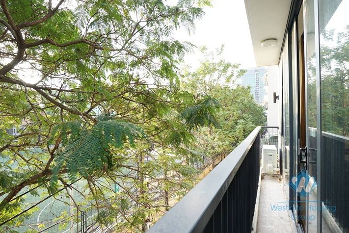 Nice and clean studio apartment for rent in Dong Da district, Ha Noi